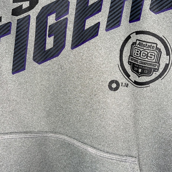 Nike LSU Tigers Ash 2012 BCS National Championship Target Knock Out Performance - Picture 7 of 12